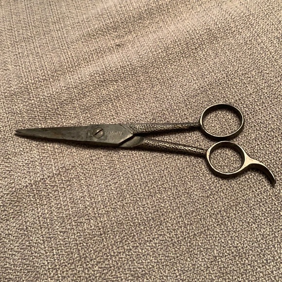 Carl Monkhouse Accessories Vintage Rare Barber Scissors Marked Carl